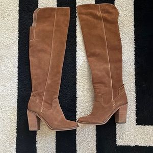 Dolce Vita Suede Over the Knee Boots Size 8